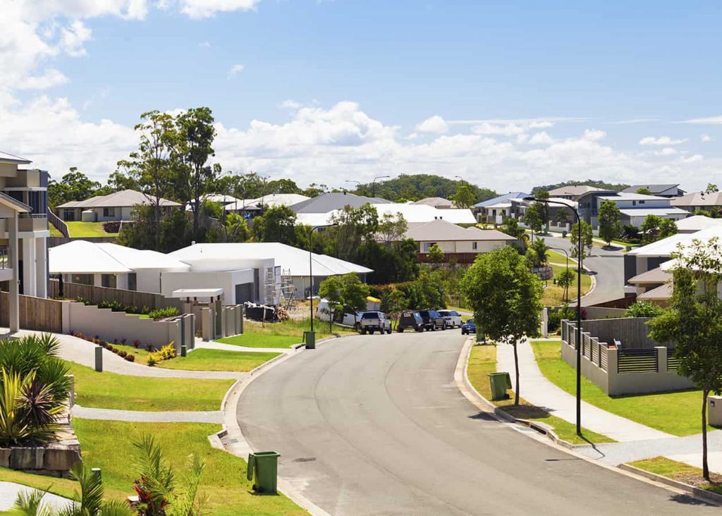 Australian suburban street