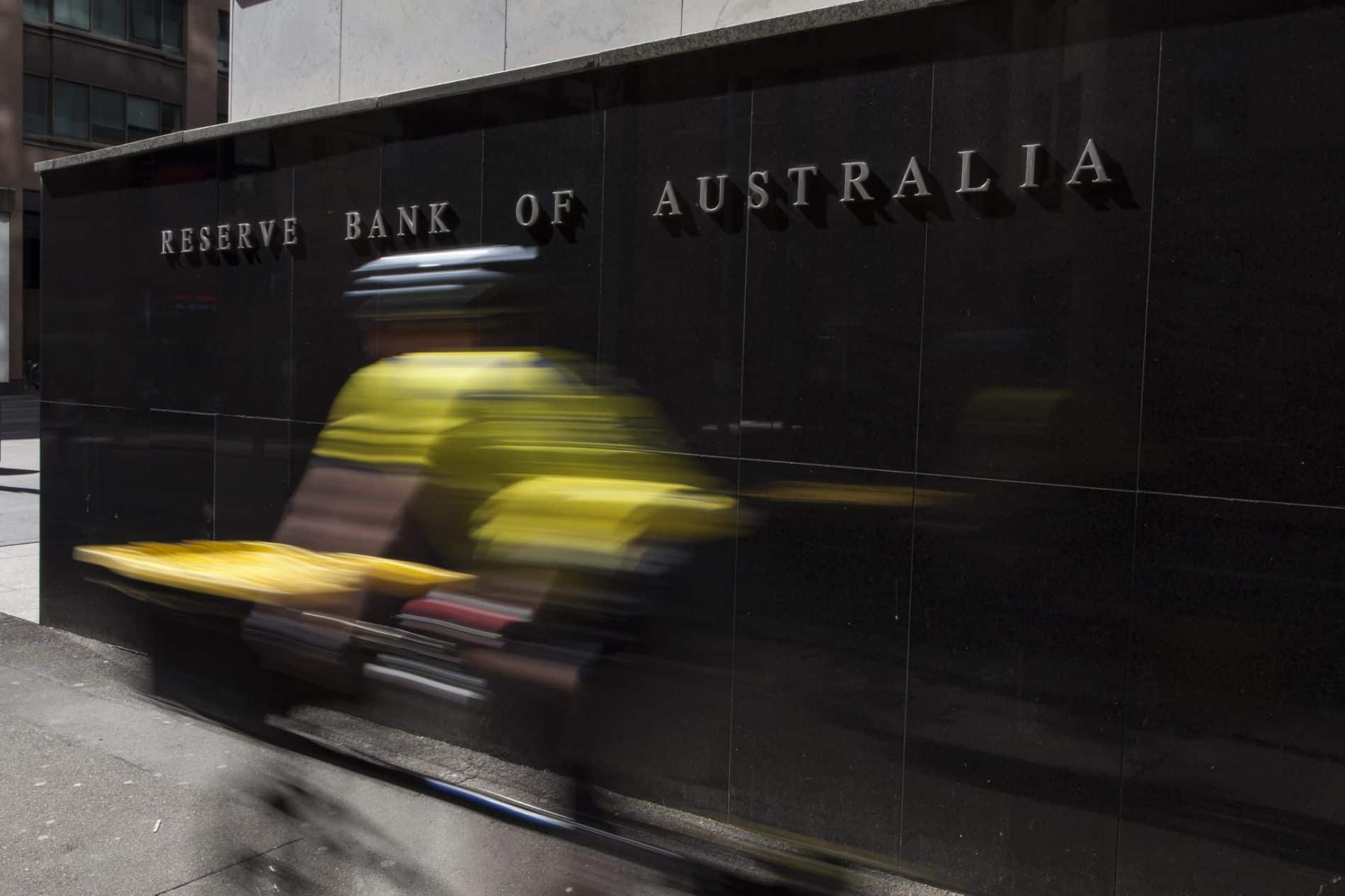 Reserve bank of australia sign