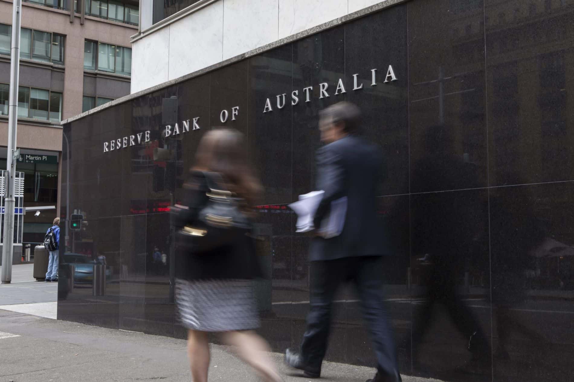 Reserve bank of australia sign