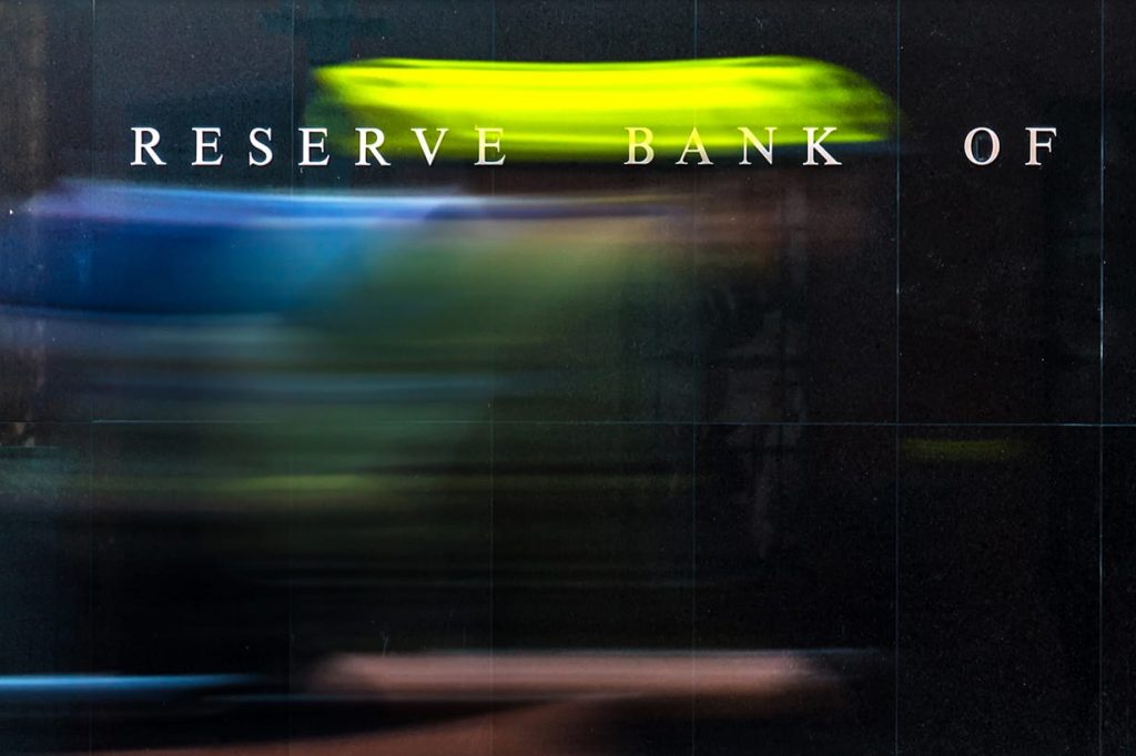 Reserve bank of australia sign