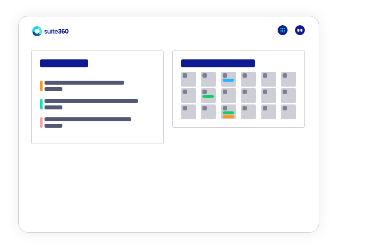 Suite360 – Dashboard - Animation