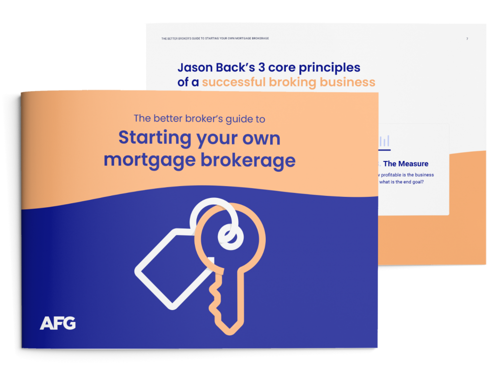 Starting your own mortgage brokerage