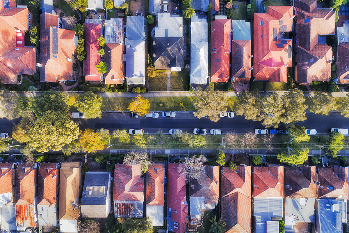 Naremburn Suburb Top Down